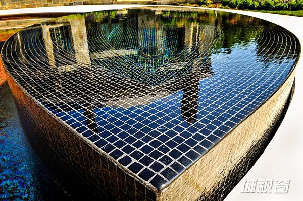 璀璨的魅力小提琴游泳池