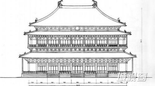 中国古典建筑线稿图(一)