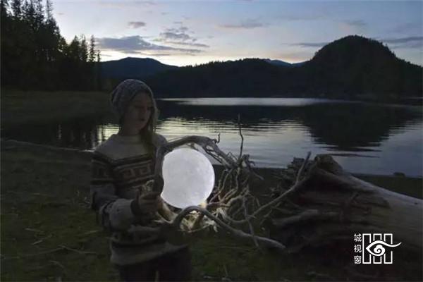 枯木纸灯，极具创意的灯笼