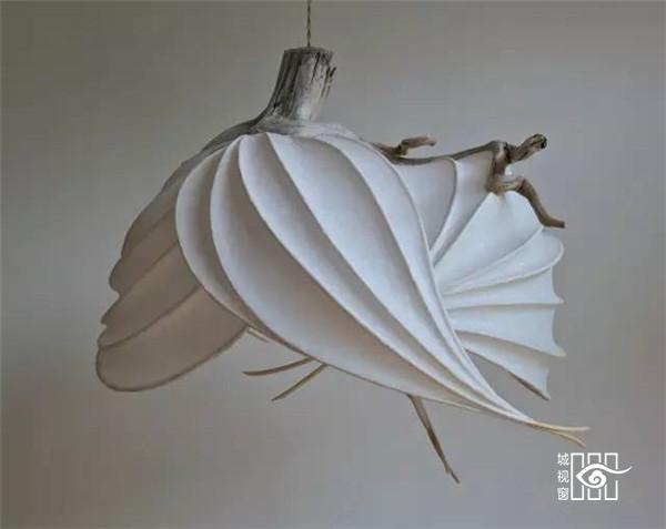 枯木纸灯，极具创意的灯笼