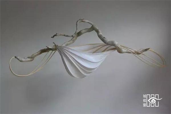 枯木纸灯，极具创意的灯笼