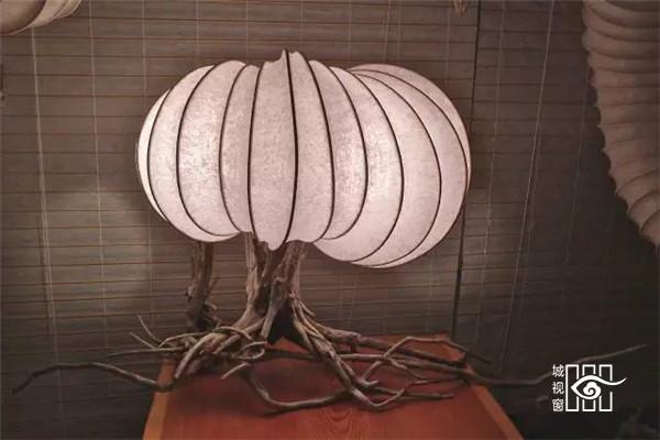 枯木纸灯，极具创意的灯笼