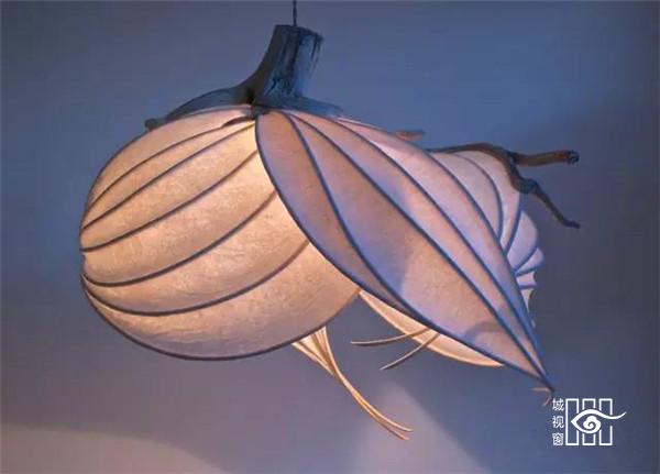 枯木纸灯，极具创意的灯笼