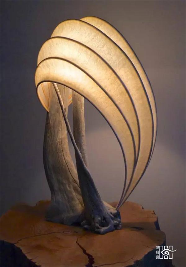 枯木纸灯，极具创意的灯笼