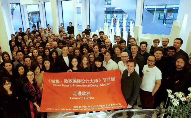 《城视·致敬国际设计大师》栏目拍摄花絮